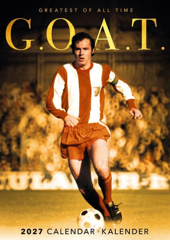 G.O.A.T.S. - Der Fussball Legenden Kalender 2027