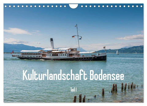 Kulturlandschaft Bodensee - Teil I (Wandkalender 2027 DIN A4 quer), CALVENDO Monatskalender