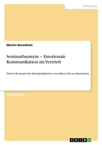 Seminarbaustein - Emotionale Kommunikation im Vertrieb