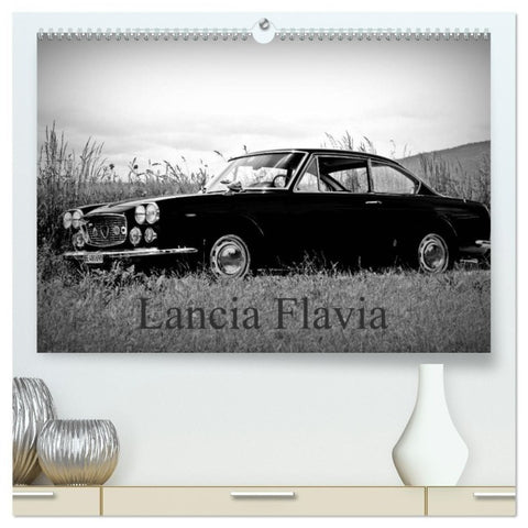 Lancia Flavia (hochwertiger Premium Wandkalender 2027 DIN A2 quer), Kunstdruck in Hochglanz