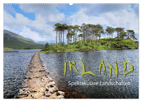 Irland - spektakuläre Landschaften (Wandkalender 2027 DIN A2 quer), CALVENDO Monatskalender