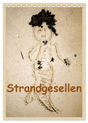 Strandgesellen (Tischkalender 2027 DIN A5 hoch), CALVENDO Monatskalender