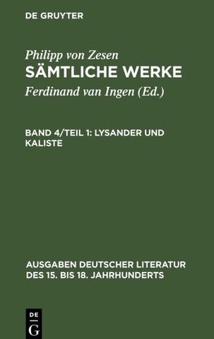Lysander und Kaliste