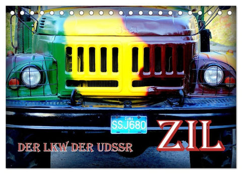 ZIL - Der LKW der UdSSR (Tischkalender 2027 DIN A5 quer), CALVENDO Monatskalender