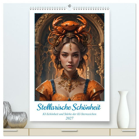 Stellarische Schönheit (hochwertiger Premium Wandkalender 2027 DIN A2 hoch), Kunstdruck in Hochglanz