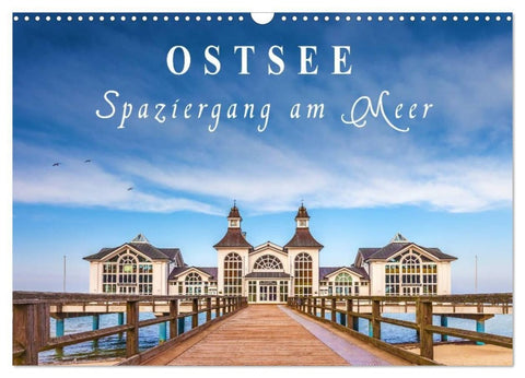 Ostsee - Spaziergang am Meer (Wandkalender 2027 DIN A3 quer), CALVENDO Monatskalender