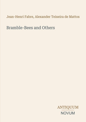 Bramble-Bees and Others