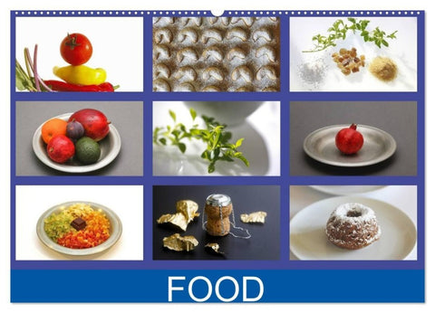 Food (Wandkalender 2027 DIN A2 quer), CALVENDO Monatskalender