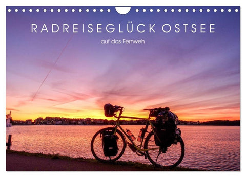 Radreiseglück Ostsee (Wandkalender 2027 DIN A4 quer), CALVENDO Monatskalender