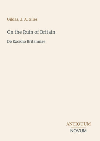 On the Ruin of Britain