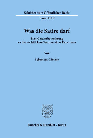 Was die Satire darf.