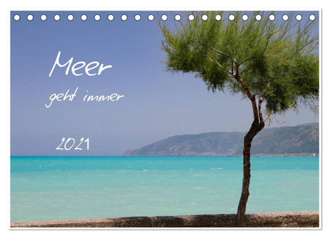 Meer geht immer (Tischkalender 2027 DIN A5 quer), CALVENDO Monatskalender