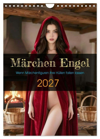 Märchen Engel (Wandkalender 2027 DIN A4 hoch), CALVENDO Monatskalender