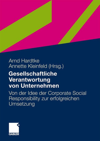 Gesellschaftliche Verantwortung von Unternehmen