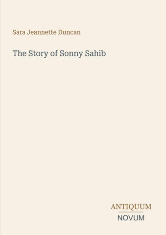 The Story of Sonny Sahib