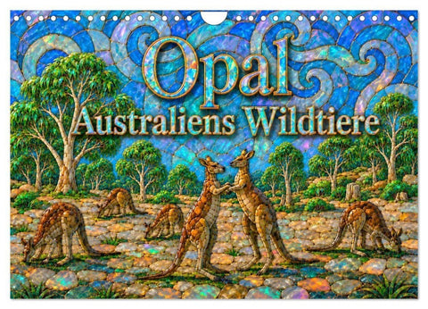 Opal - Australiens Wildtiere (Wandkalender 2027 DIN A4 quer), CALVENDO Monatskalender