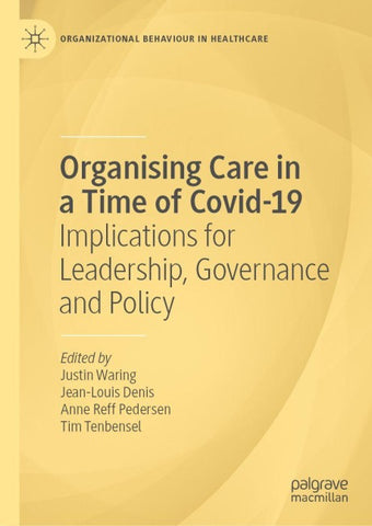 Organising Care in a Time of Covid-19