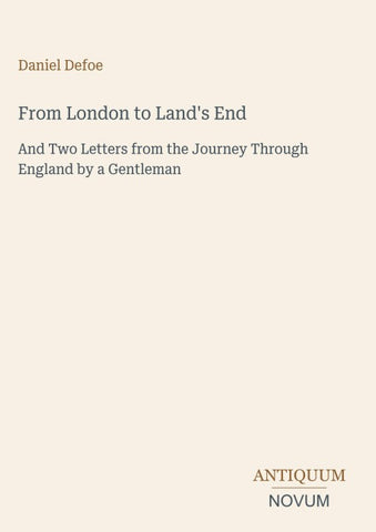 From London to Land's End