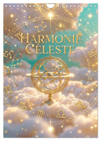 Harmonie céleste (Calendrier mural 2027 DIN A4 horizontal), CALVENDO calendrier mensuel