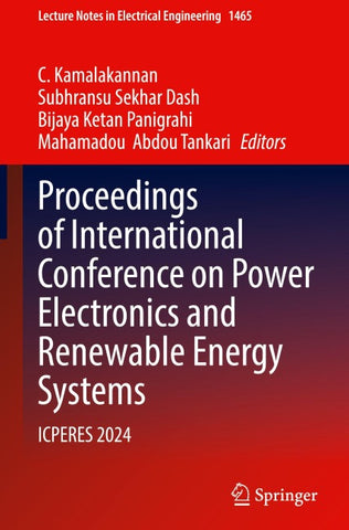 Proceedings of International Conference on Power Electronics and Renewable Energy Systems