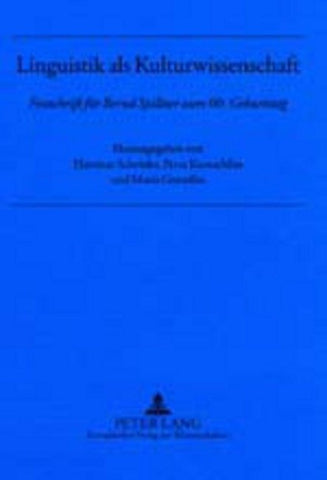Linguistik als Kulturwissenschaft