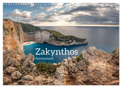 Zakynthos - Griechenland (Wandkalender 2027 DIN A3 quer), CALVENDO Monatskalender