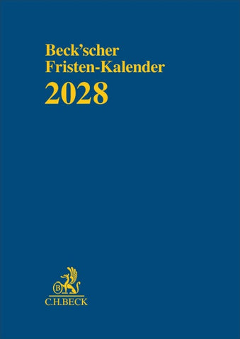 Beck'scher Fristen-Kalender 2028