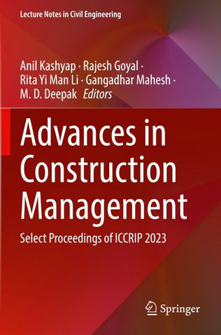 Advances in Construction Management