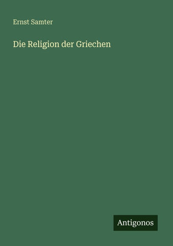 Die Religion der Griechen