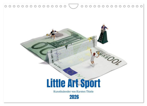 Little Art Sport Kunstkalender (Wandkalender 2026 DIN A4 quer), CALVENDO Monatskalender