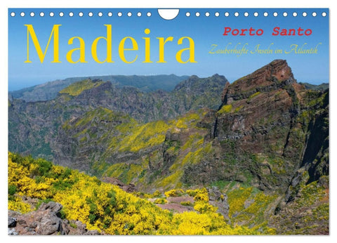 Madeira und Porto Santo (Wandkalender 2026 DIN A4 quer), CALVENDO Monatskalender