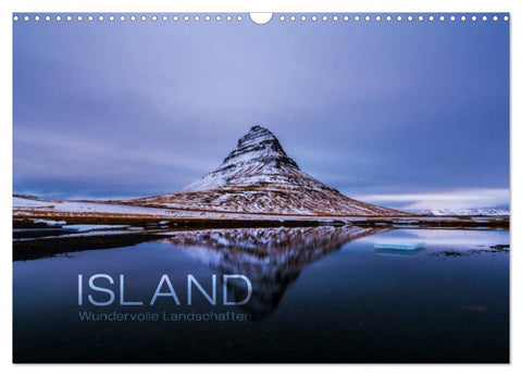 Island - Wundervolle Landschaften (Wandkalender 2026 DIN A3 quer), CALVENDO Monatskalender