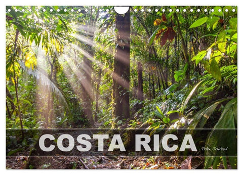 Costa Rica (Wandkalender 2027 DIN A4 quer), CALVENDO Monatskalender
