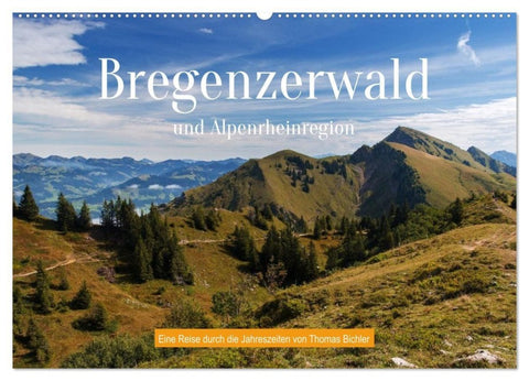 Bregenzerwald und Alpenrheinregion (Wandkalender 2027 DIN A2 quer), CALVENDO Monatskalender