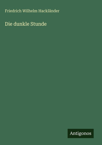 Die dunkle Stunde