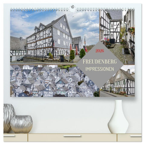 Freudenberg Impressionen (hochwertiger Premium Wandkalender 2026 DIN A2 quer), Kunstdruck in Hochglanz