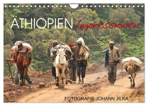 Äthiopien Impressionen (Wandkalender 2026 DIN A4 quer), CALVENDO Monatskalender