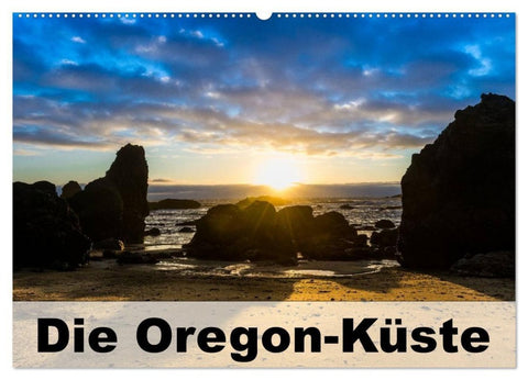 Die Oregon-Küste (Wandkalender 2027 DIN A2 quer), CALVENDO Monatskalender