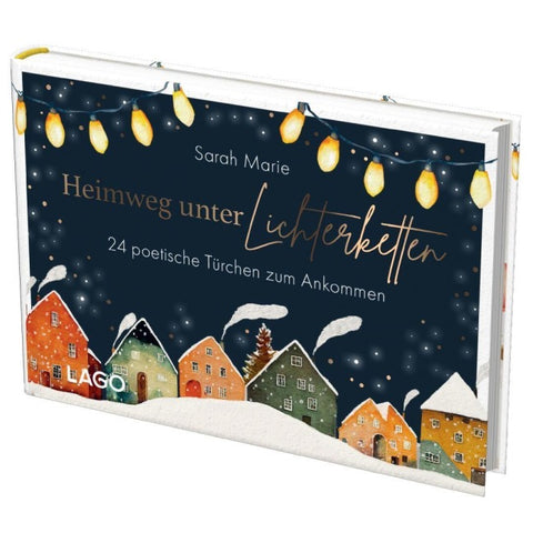 Heimweg unter Lichterketten