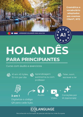 Aprender holandês A1 para principiantes. Curso com áudio e exercícios (Nederlands leren voor Portugezen)