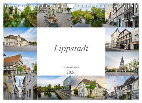 Lippstadt Impressionen (Wandkalender 2026 DIN A4 quer), CALVENDO Monatskalender