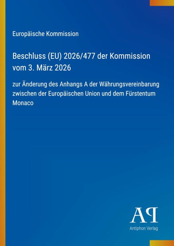 Beschluss (EU) 2026/477 der Kommission vom 3. März 2026