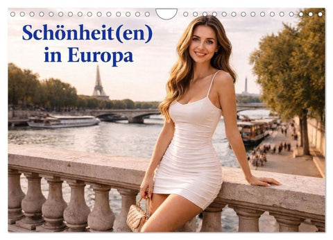 Schönheit(en) in Europa (Wandkalender 2027 DIN A4 quer), CALVENDO Monatskalender