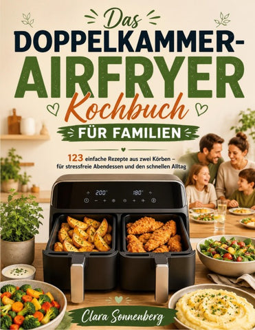 Das Doppelkammer-Airfryer Kochbuch für Familien