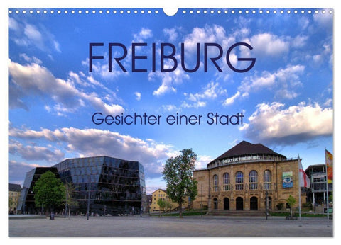 Freiburg - Gesichter einer Stadt (Wandkalender 2027 DIN A3 quer), CALVENDO Monatskalender