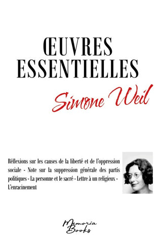 Oeuvres essentielles de Simone Weil