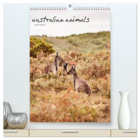 australian animals (hochwertiger Premium Wandkalender 2026 DIN A2 hoch), Kunstdruck in Hochglanz
