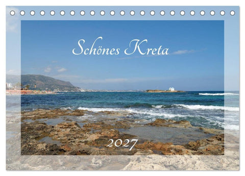 Schönes Kreta (Tischkalender 2027 DIN A5 quer), CALVENDO Monatskalender