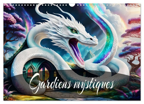 Gardiens mystiques (Calendrier mural 2027 DIN A3 vertical), CALVENDO calendrier mensuel