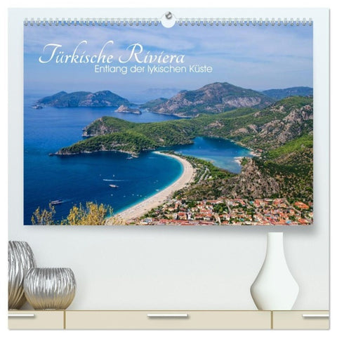 Türkische Riviera - Entlang der lykischen Küste (hochwertiger Premium Wandkalender 2027 DIN A2 quer), Kunstdruck in Hochglanz